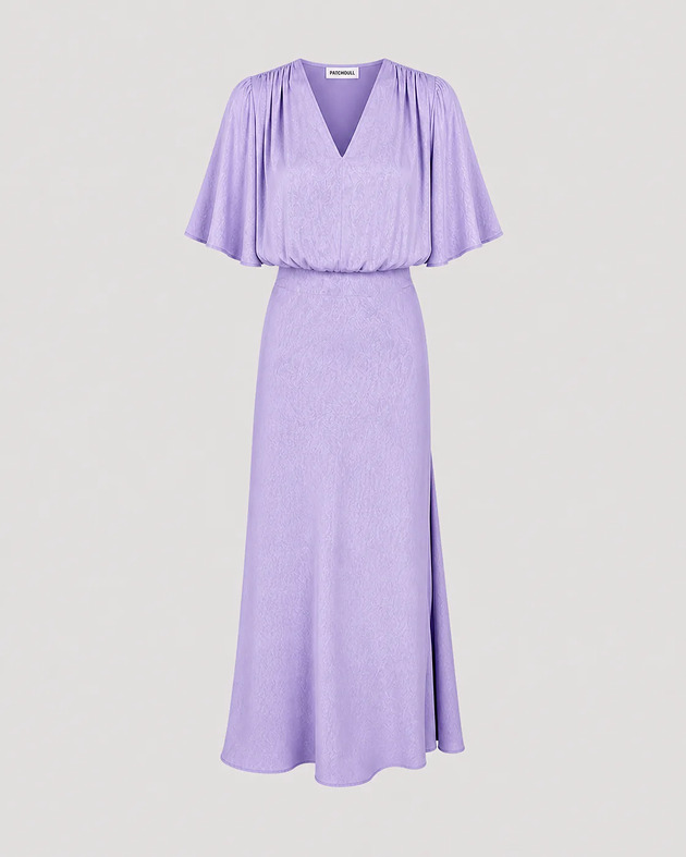sukienki midi damskie Sukienka Power lavender