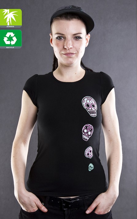 MEXICANA t-shirt damski z bambusa SLOGAN