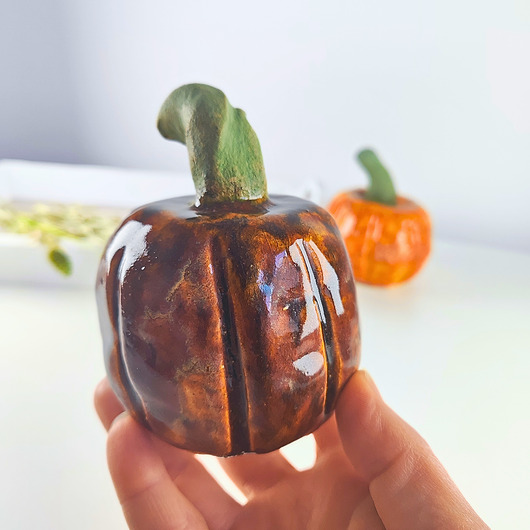 figurki i rzeźby Ceramiczna dynia