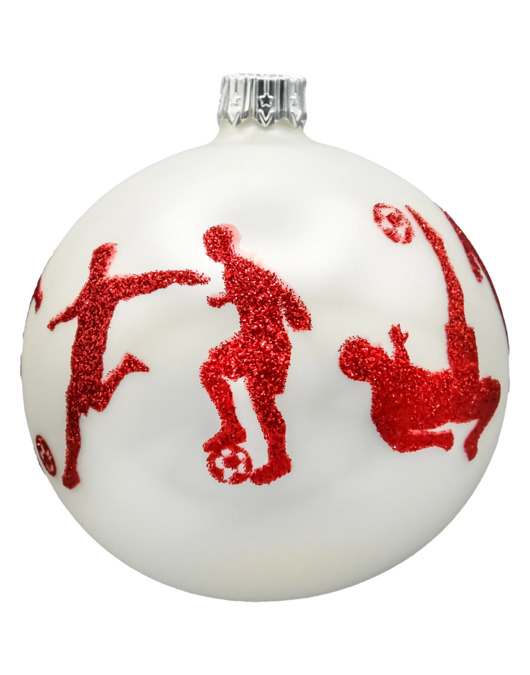 bombki Bombka Okrągła z motywem piłkarskim