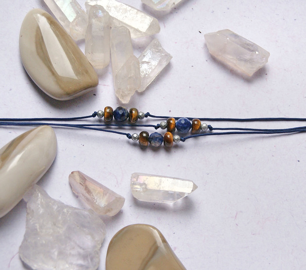 bransoletki z kamieni naturalnych PANNA - zodiac collection - BASIC