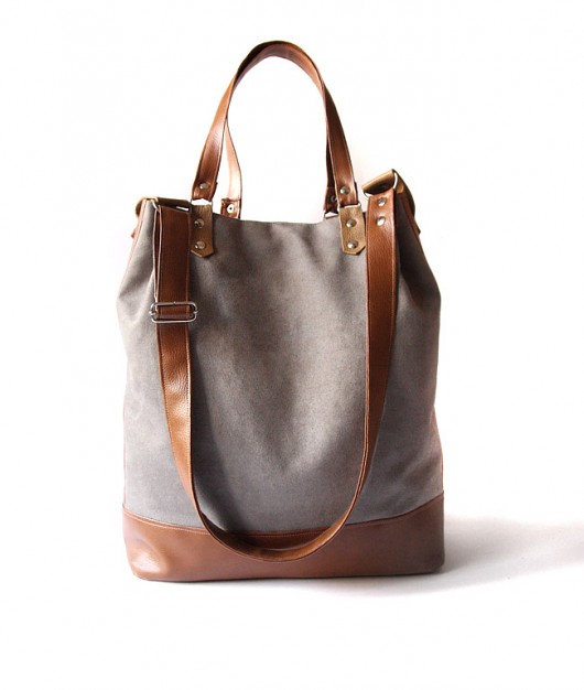 torba - grey&camel -  elfagado