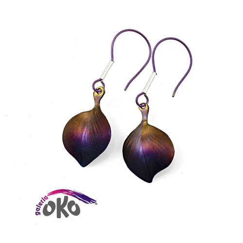 Tytanowe kolczyki galeria OKO
