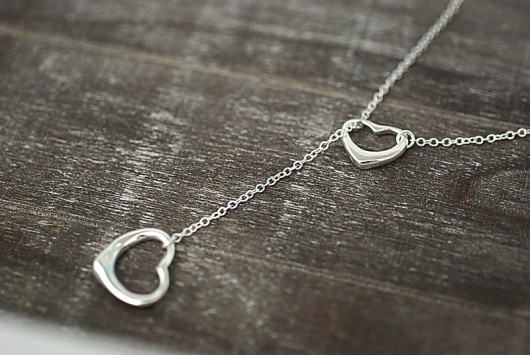 ♥Serca♥ Srebrny naszyjnik- sterling 925 MadamLili