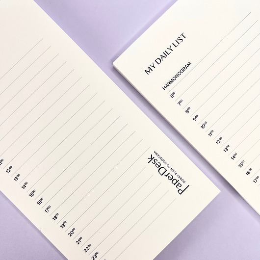 kalendarze i plannery MINI planner - harmonogram