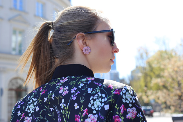 kurtki damskie Kurtka Flower Bomber