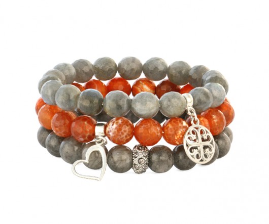 Grey & orange set. Lavoga