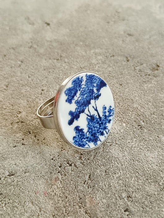 pierścionki - różne Pierścionek w drzewa