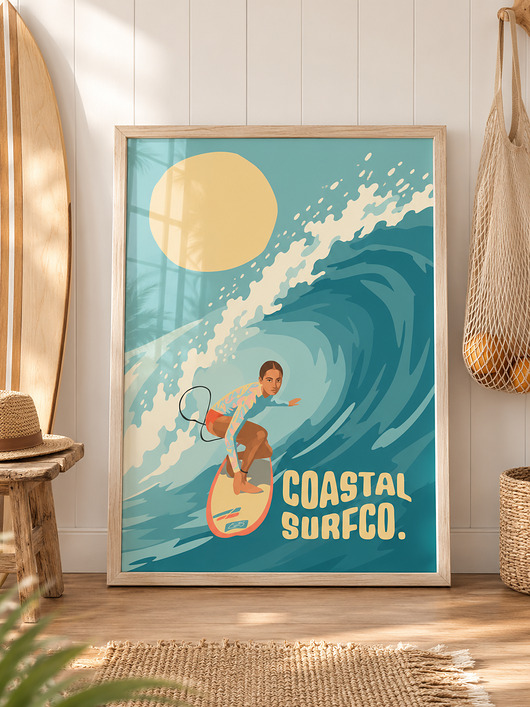 plakaty Plakat Surfing