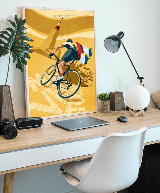 plakaty Tour de France plakat 50x70 cm - wyścig kolarski