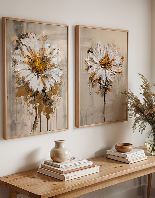 plakaty Zestaw plakatów - Stokrotki   (set239)