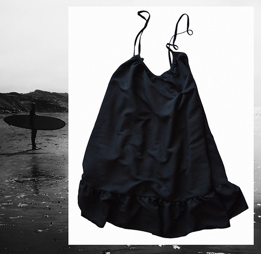 sukienki midi damskie Sukienka Beach Please Black