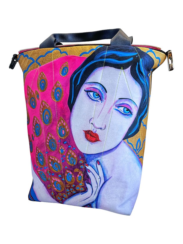 torby XXL Art MIMA bag UNI & Oksana Chumakova print