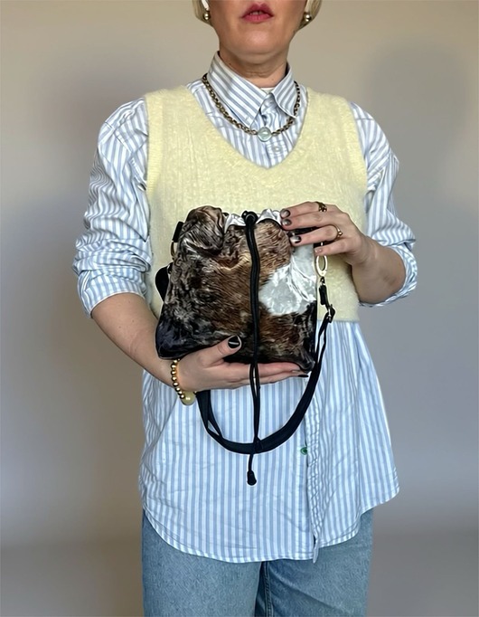 torebki mini Torebka Brown Cow mini