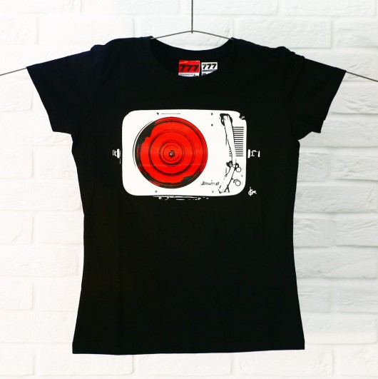 Koszulka T-JUB black red 777