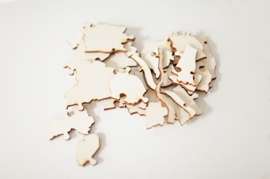 puzzle WARSZAWA jasna sklejka Lokalny