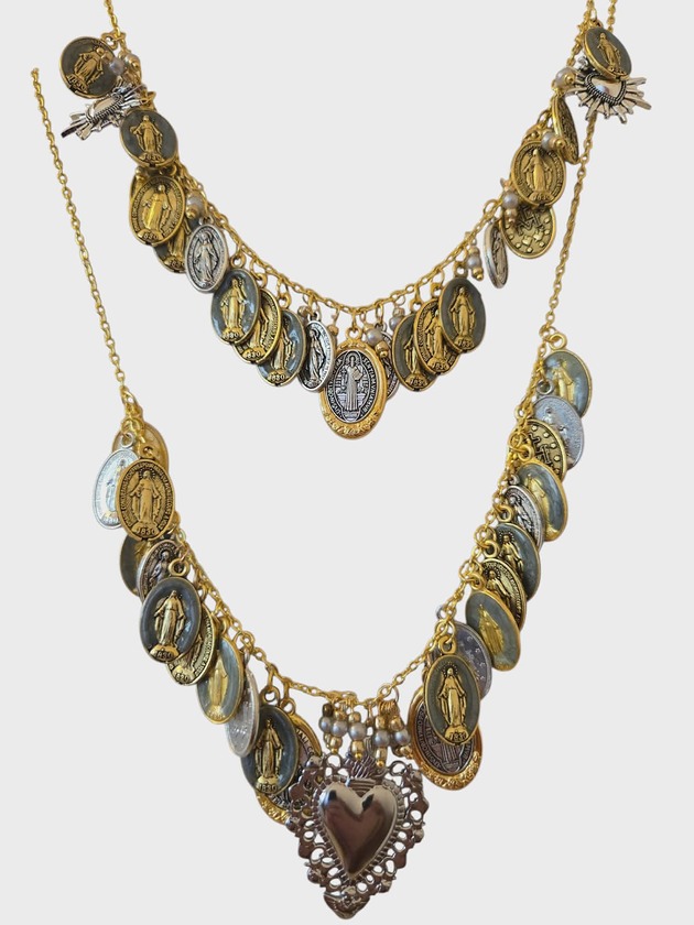 złote naszyjniki Przedwiośnie w złocie