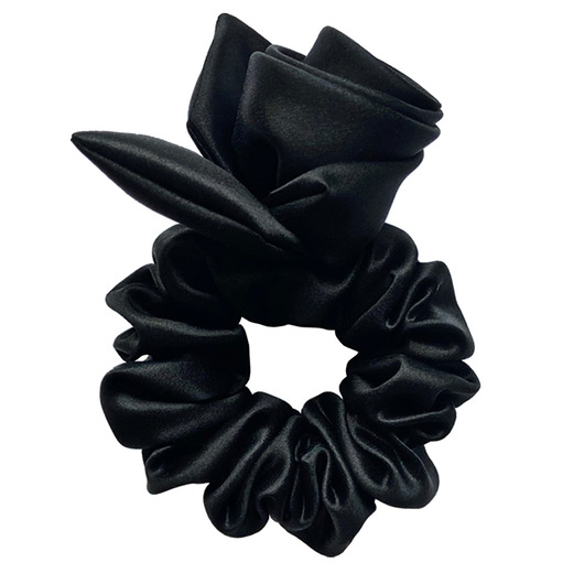 gumki do włosów Jedwabna gumka do włosów Rosie black