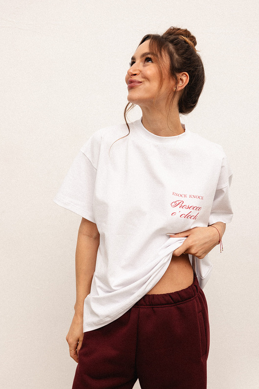 t-shirt damskie T-shirt prosecco