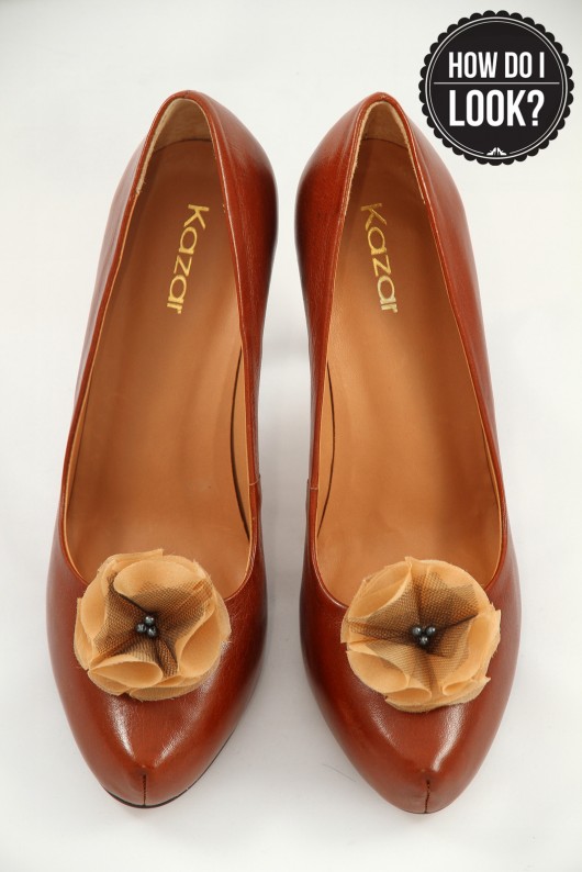Silky Chic - Caramel - klipsy do butów HowDoILook