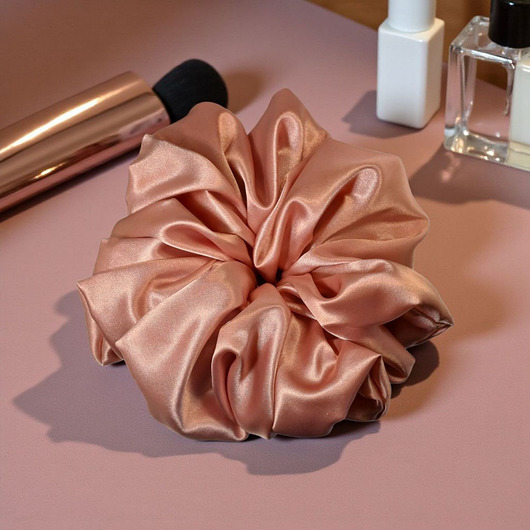 gumki do włosów Scrunchie X XL .Satynowa gumka