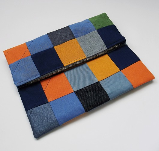 Patchwork - kopertówka zawijana Shayneen