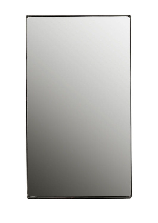 Lustro prostokątne czarne 116x51cm Home Design