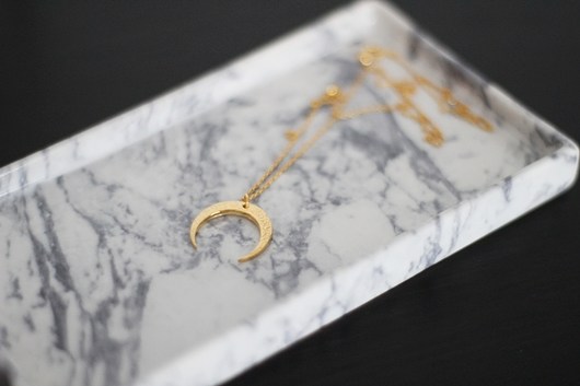 Moon Necklace no 2 Le Boho Bleu