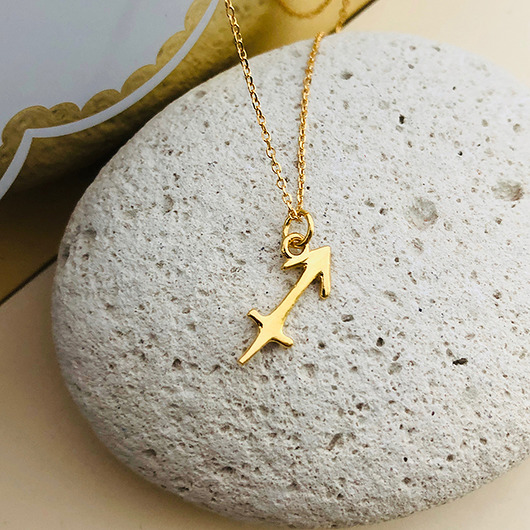 Naszyjnik znak zodiaku STRZELEC, SAGITTARIUS Anemon Atelier