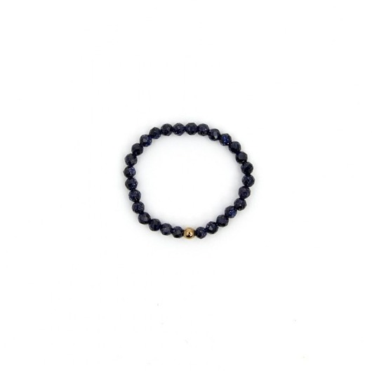 pierścionki elastyczne Pierścionek z tajemniczej Nocy Kairu złote hematyty