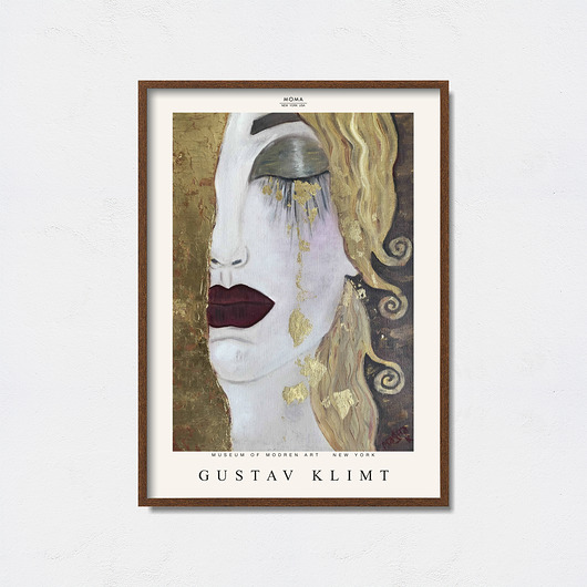 Gustav Klimt plakat do wystawy Pas De LArt
