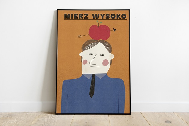 plakaty Plakat Mierz wysoko