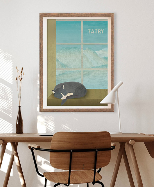 plakaty Plakat Tatry - zima w górach