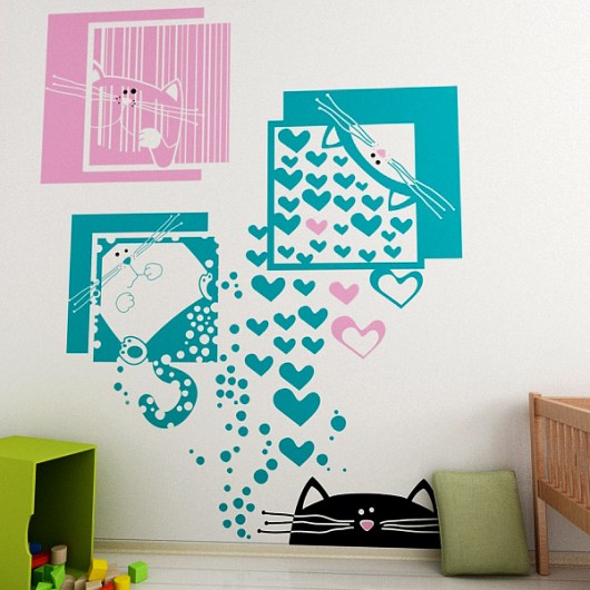 Naklejka na ścianę_Kotki XXXXXXOnly Stickers