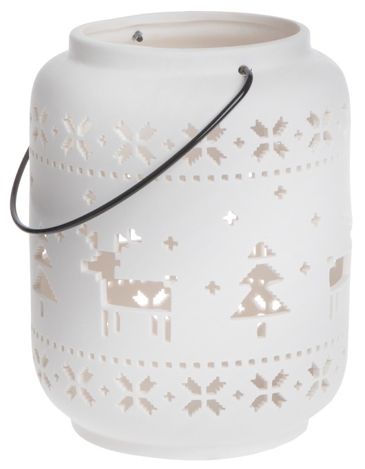 Lampion porcelanowy Reindeers II MIA home