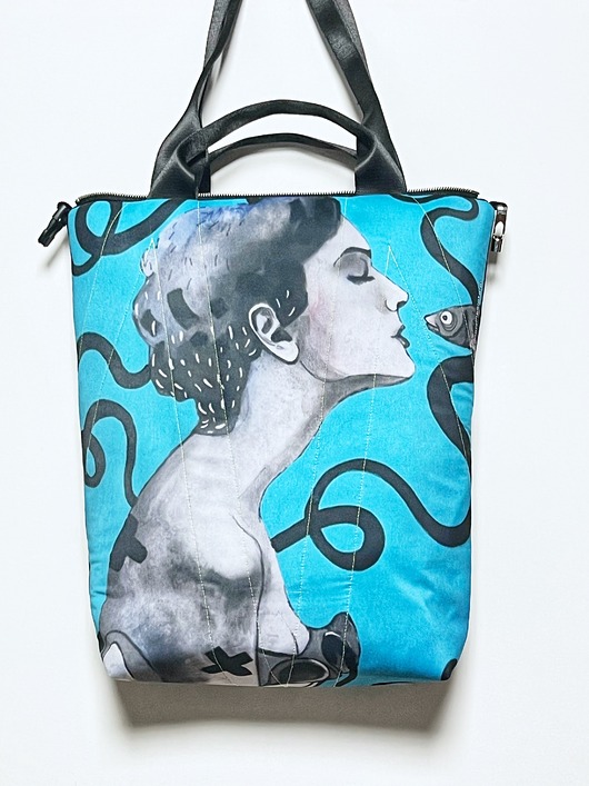 torby na ramię Art MIMA bag UNI & Marcin Painta print