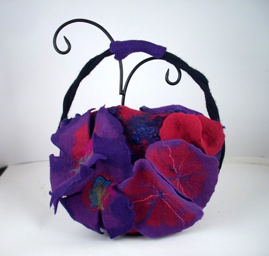 Jedwabnofilcowa Torebka: Living Bag filcant
