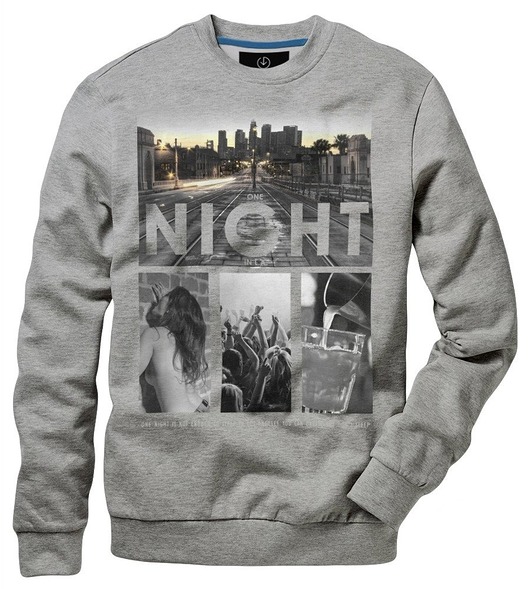 bluzy męskie Bluza marki UNDERWORLD unisex One night in LA S