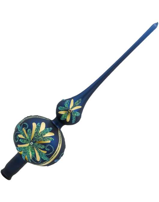 ozdoby choinkowe Czubek na choinkę: Szafirowa Gwiazda