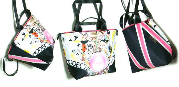 1816 art MIMA bag SHORT & Torn Revenue print MIMAbags