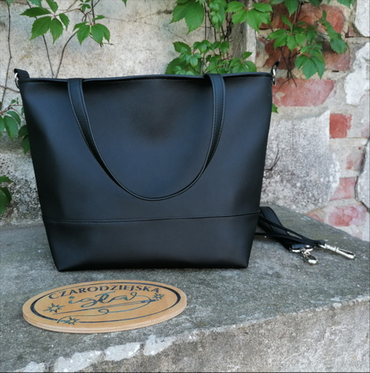 torby na ramię Torba do wózka Needle Bag One klasyczna czarna
