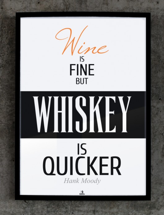 Plakat WHISKEY III 50x70 MIA home