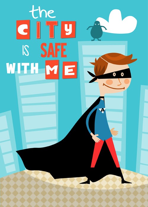 Plakat Superboy Sprinkles