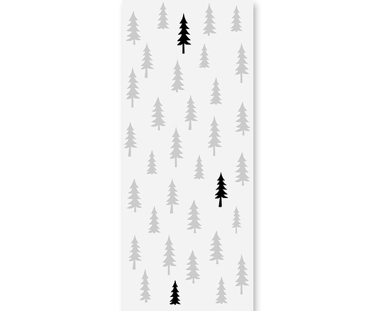 Tapeta dziecieca Forest Black Humpty Dumpty Room Decoration