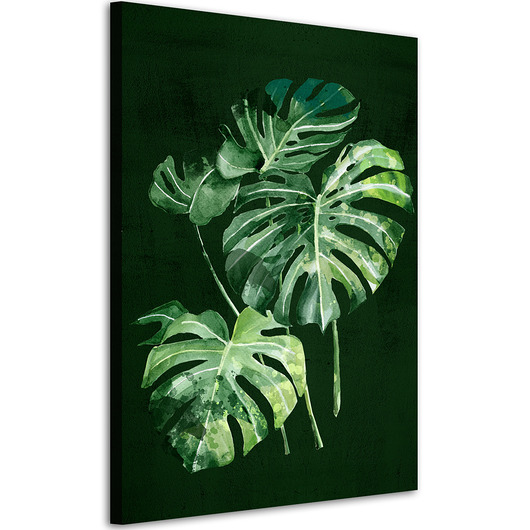 Obraz na płótnie ROŚLINKA MONSTERA 70x100cm LUdesign gallery