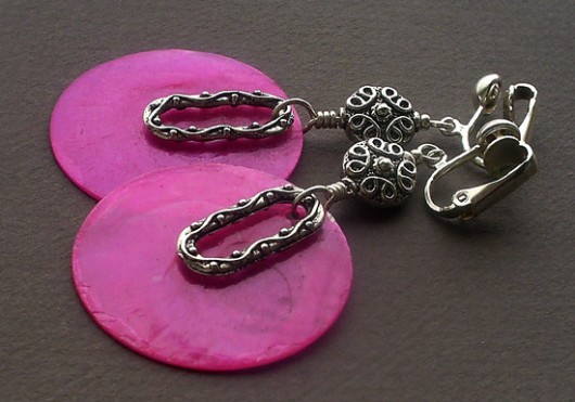 hot..pink - klipsy maghia