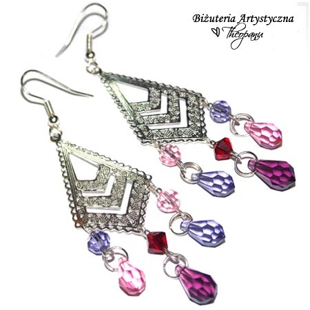 Kaskada - kryształ Swarovski Zapakowane :) Theopanu