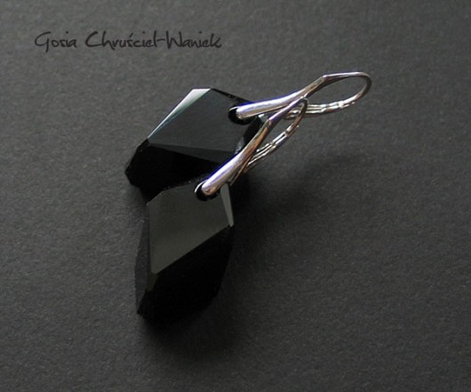kryształ Swarovski jet. Gosia Chruściel-Waniek