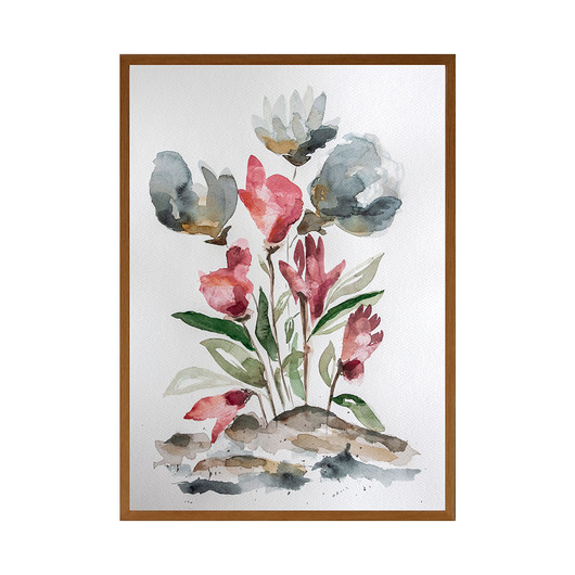 obrazy ORYGINAŁ. Akwarelowy ogród 6 - 40x30cm