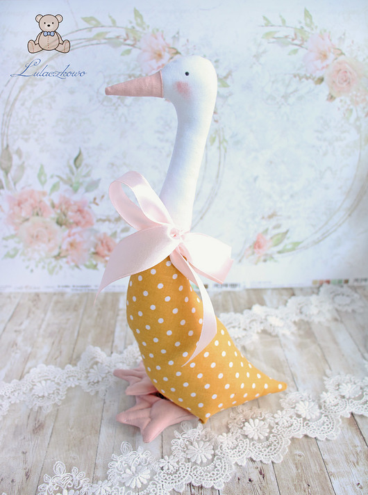 ozdoby wielkanocne Gąska dekoracja wiosenna Wielkanoc 2 GOTOWA